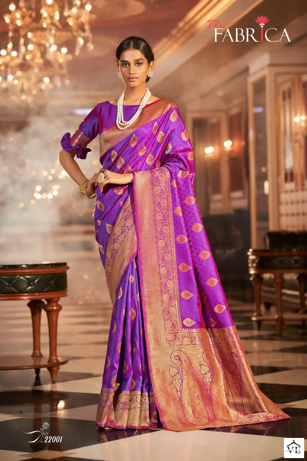 The Fabrica Swarna Handloom Weaving Silk Wholesale Saree Catalog — Wholesale Sarees, MPA wholesale from Surat - Gallery Image 5