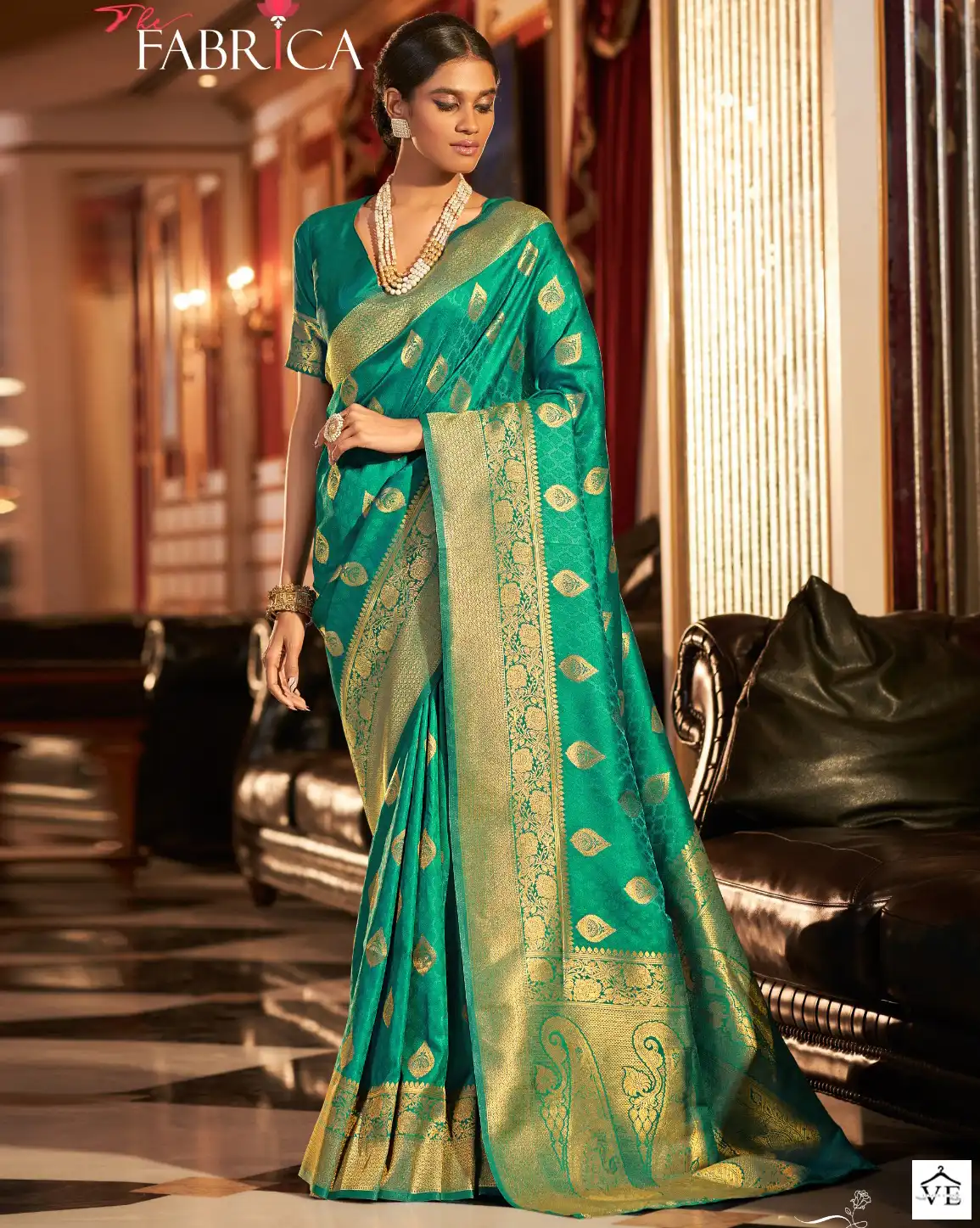 The Fabrica Swarna Handloom Weaving Silk Wholesale Saree Catalog — Wholesale Sarees, MPA wholesale from Surat — view 1