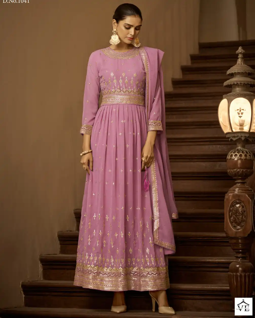 Sabah Fiza Heavy Faux Georgette Wholesale Pakistani Salwar Kameez Catalog — Wholesale Salwar Suits, MPA wholesale from Surat — view 1
