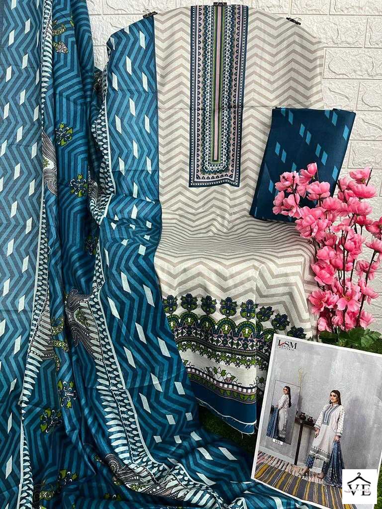 Lsm Galleria Sana Samia Luxury Lawn Print Collection Pure Heavy Lawn Wholesale Pakistani Salwar Suit Catalog — Wholesale Salwar Suits, Lsm wholesale from Surat - Gallery Image 10
