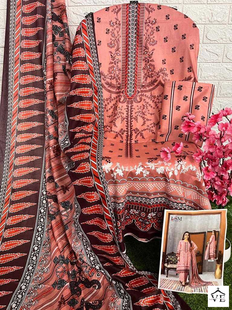 Lsm Galleria Sana Samia Luxury Lawn Print Collection Pure Heavy Lawn Wholesale Pakistani Salwar Suit Catalog — Wholesale Salwar Suits, Lsm wholesale from Surat - Gallery Image 11