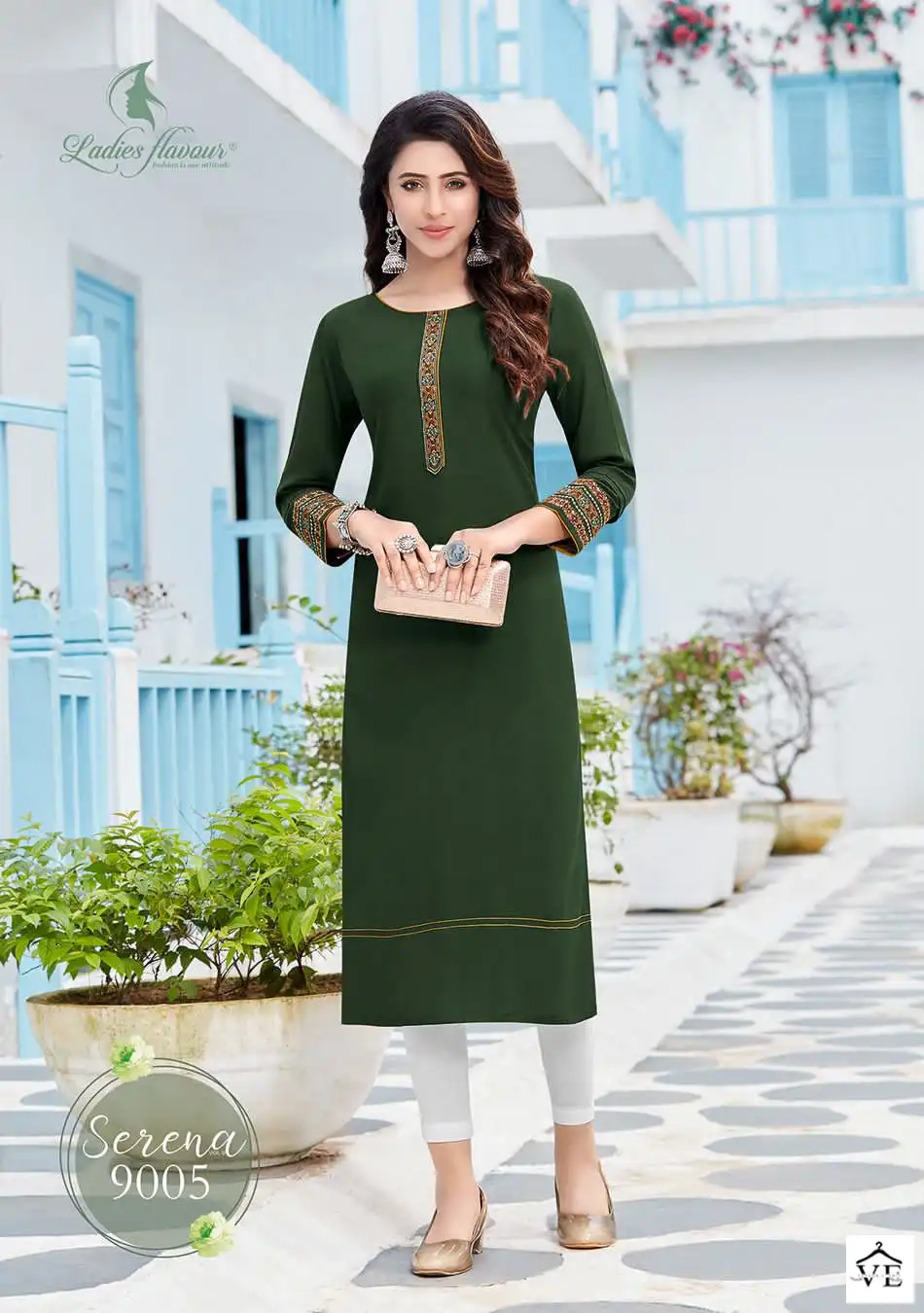Ladies Flavour Serena Vol-9 14 Kg Rayon Wholesale Kurti Catalog — Wholesale Kurtis, MPA wholesale from Surat - Gallery Image 4