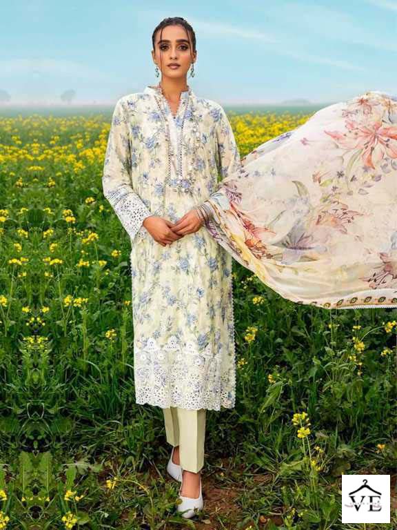 Serene Adan Libas Sersoon Lawn Cotton Wholesale Pakistani Salwar Suit Catalog — Wholesale Salwar Suits, MPA wholesale from Surat - Gallery Image 3