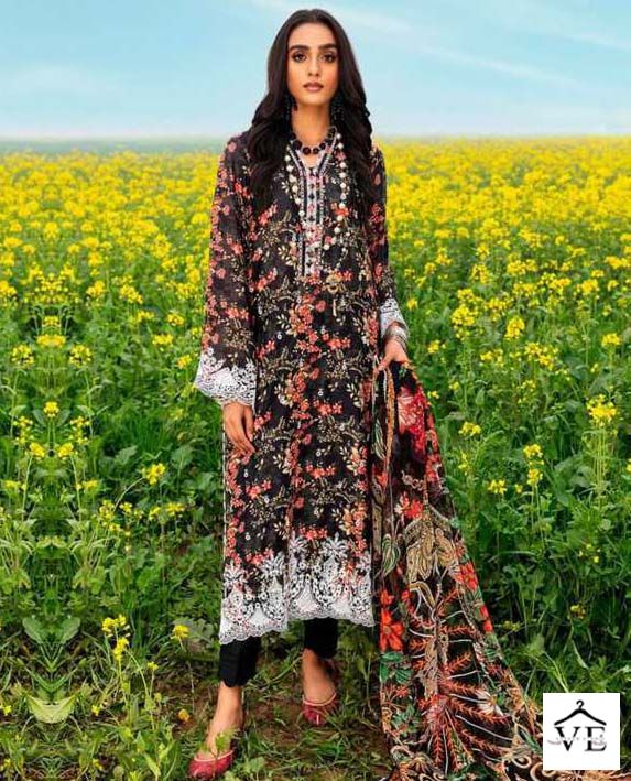 Serene Adan Libas Sersoon Lawn Cotton Wholesale Pakistani Salwar Suit Catalog — Wholesale Salwar Suits, MPA wholesale from Surat — view 1