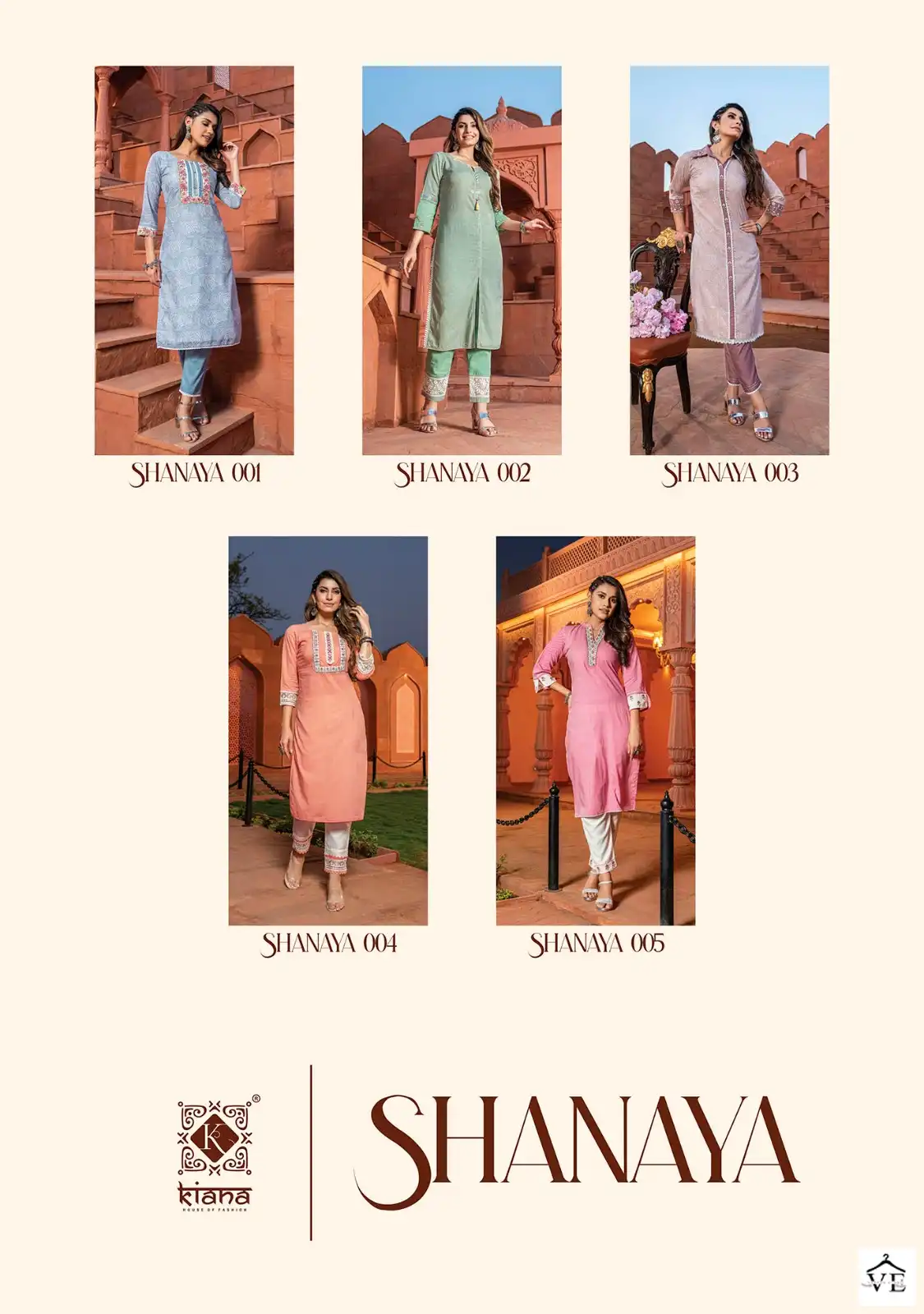 Kiana Shanaya Pure Cotton Wholesale Kurti With Pant Catalog — Wholesale Kurtis, MPA wholesale from Surat — view 6