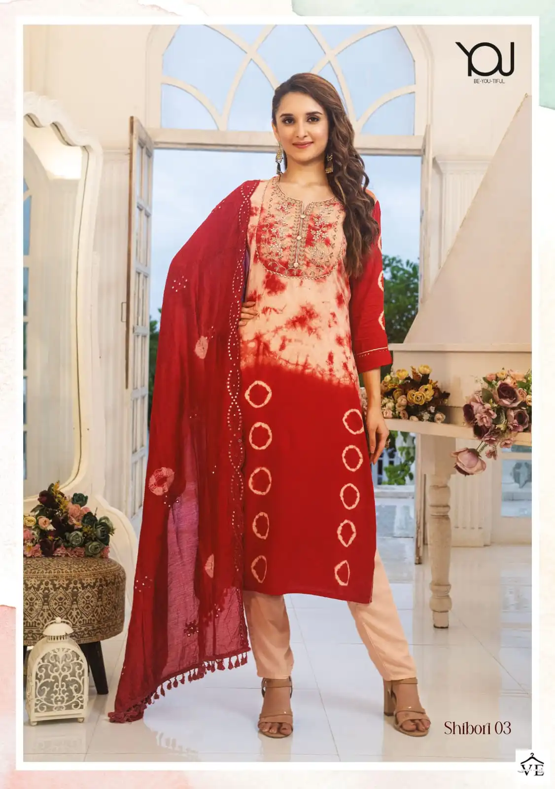 Wanna Shibori Luxury Rayon Wholesale Readymade Suits Catalog — Wholesale Salwar Suits, MPA wholesale from Surat - Gallery Image 3