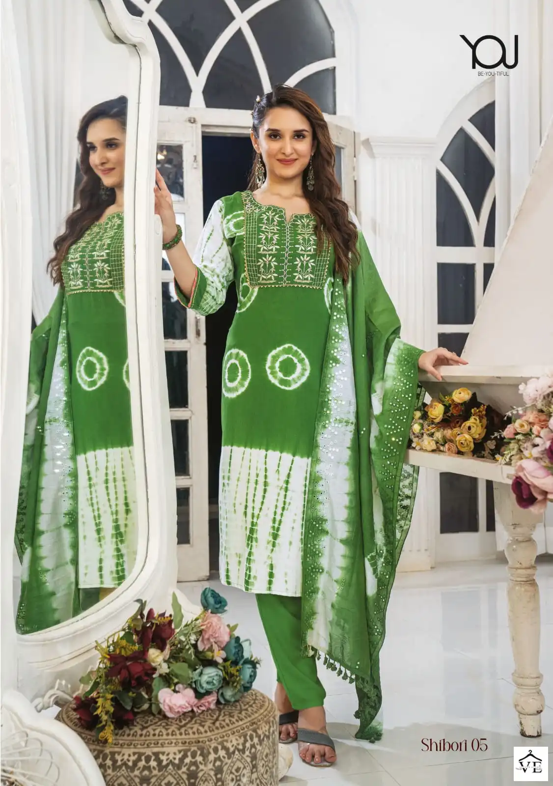 Wanna Shibori Luxury Rayon Wholesale Readymade Suits Catalog — Wholesale Salwar Suits, MPA wholesale from Surat - Gallery Image 4