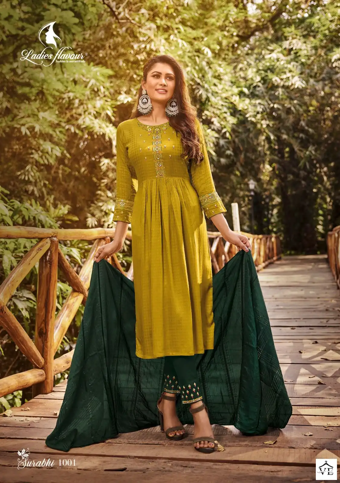 Ladies Flavour Surabhi Hevay Rayon Wholesale Readymade Salwar Suit Catalog — Wholesale Salwar Suits, MPA wholesale from Surat - Gallery Image 3