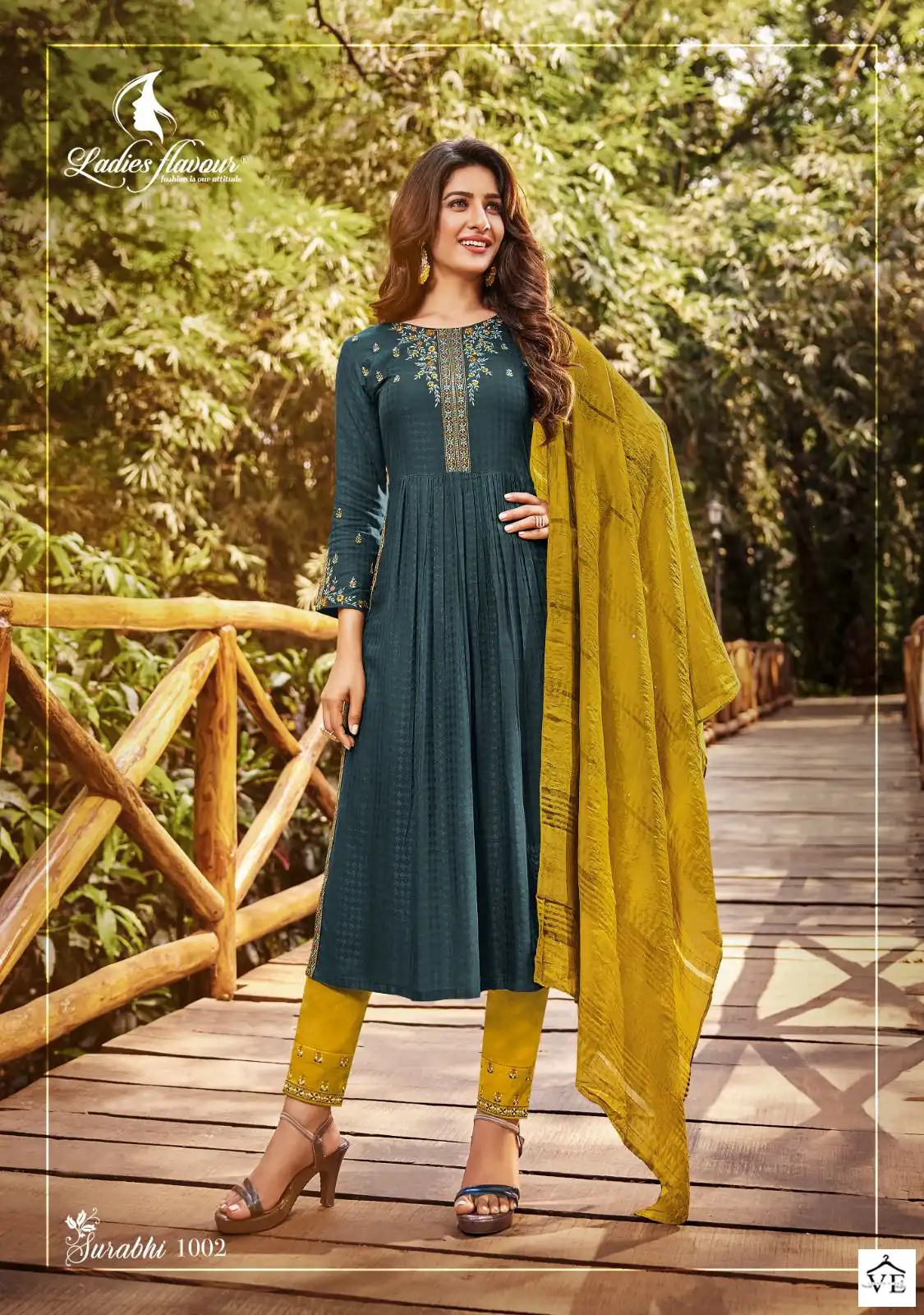 Ladies Flavour Surabhi Hevay Rayon Wholesale Readymade Salwar Suit Catalog — Wholesale Salwar Suits, MPA wholesale from Surat - Gallery Image 4