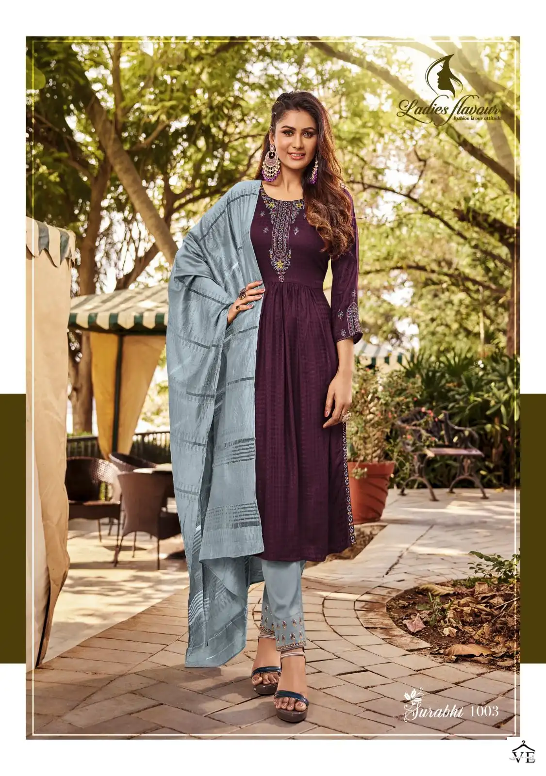Ladies Flavour Surabhi Hevay Rayon Wholesale Readymade Salwar Suit Catalog — Wholesale Salwar Suits, MPA wholesale from Surat - Gallery Image 5