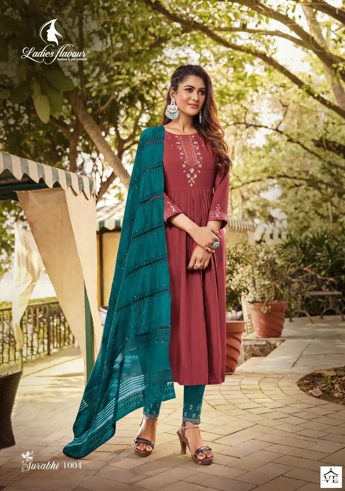Ladies Flavour Surabhi Hevay Rayon Wholesale Readymade Salwar Suit Catalog — Wholesale Salwar Suits, MPA wholesale from Surat - Gallery Image 6