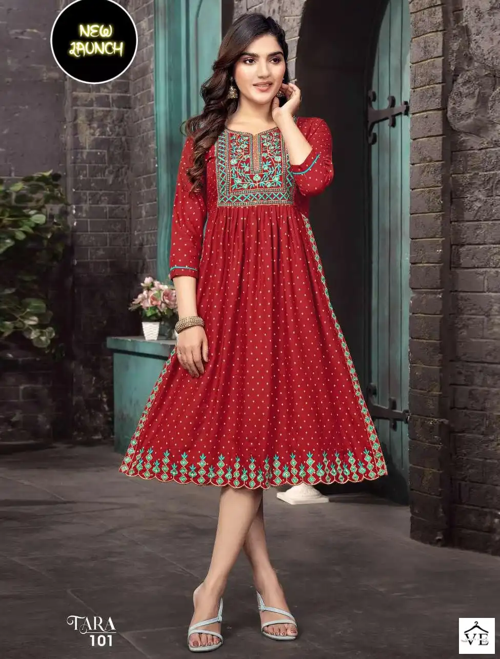 Beauty Queen Tara Vol 1 Heavy Rayon Wholesale Kurti Catalog — Wholesale Kurtis, MPA wholesale from Surat — view 1