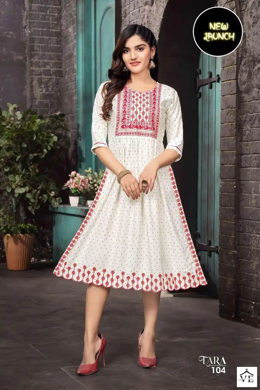 Beauty Queen Tara Vol 1 Heavy Rayon Wholesale Kurti Catalog — Wholesale Kurtis, MPA wholesale from Surat - Gallery Image 6