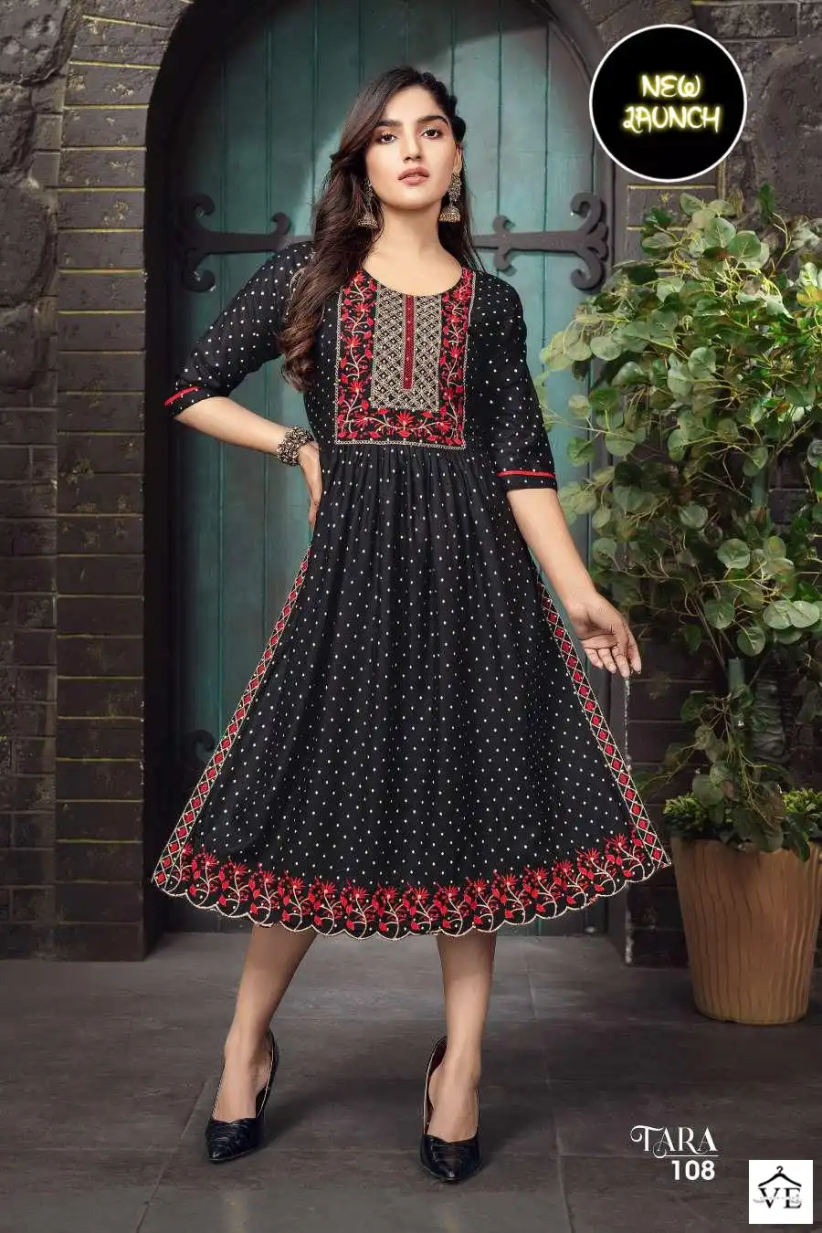 Beauty Queen Tara Vol 1 Heavy Rayon Wholesale Kurti Catalog — Wholesale Kurtis, MPA wholesale from Surat - Gallery Image 3