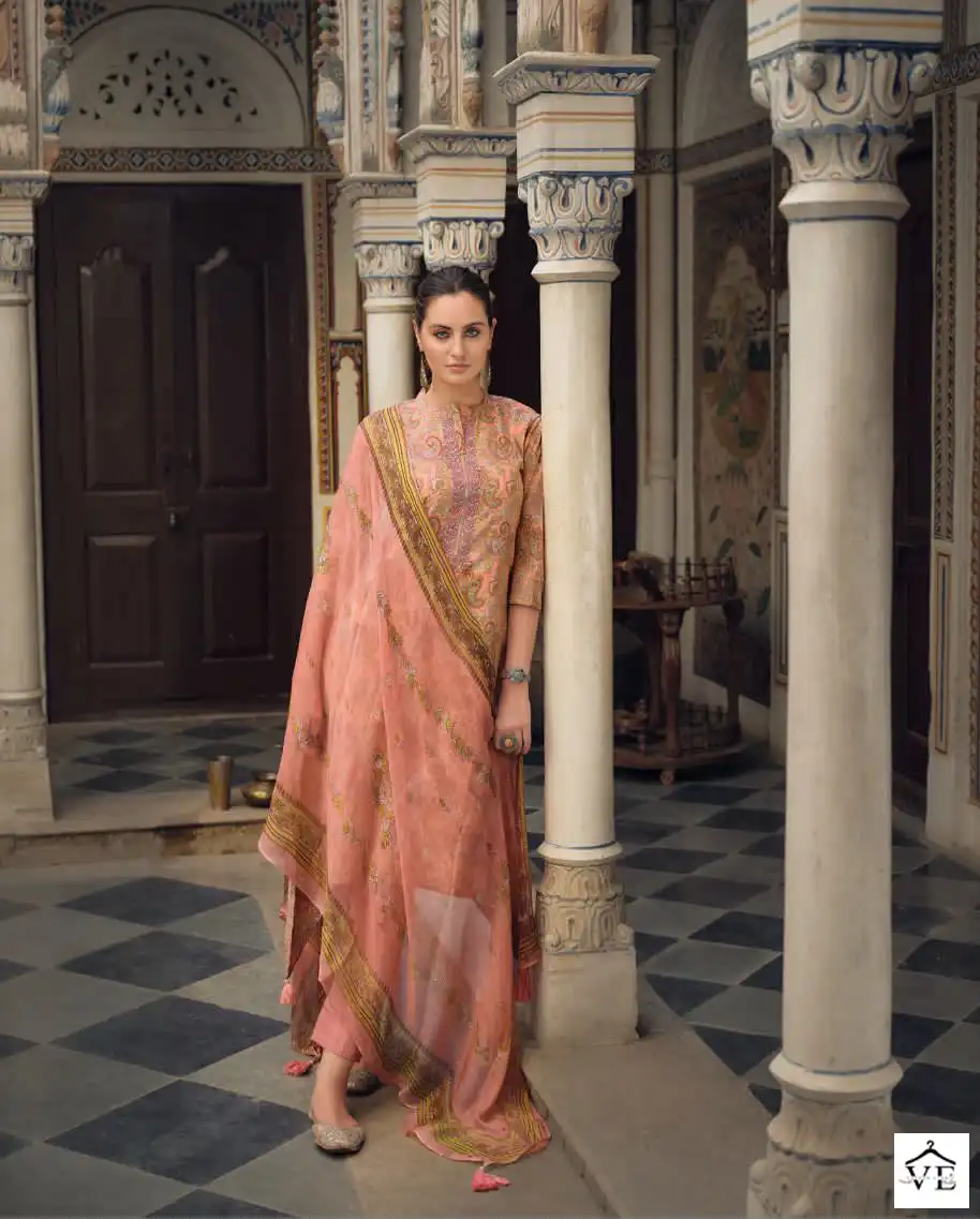 Kilory Tesoro Pure Lawn Cotton Wholesale Salwar Suit Catalog — Wholesale Salwar Suits, MPA wholesale from Surat — view 4