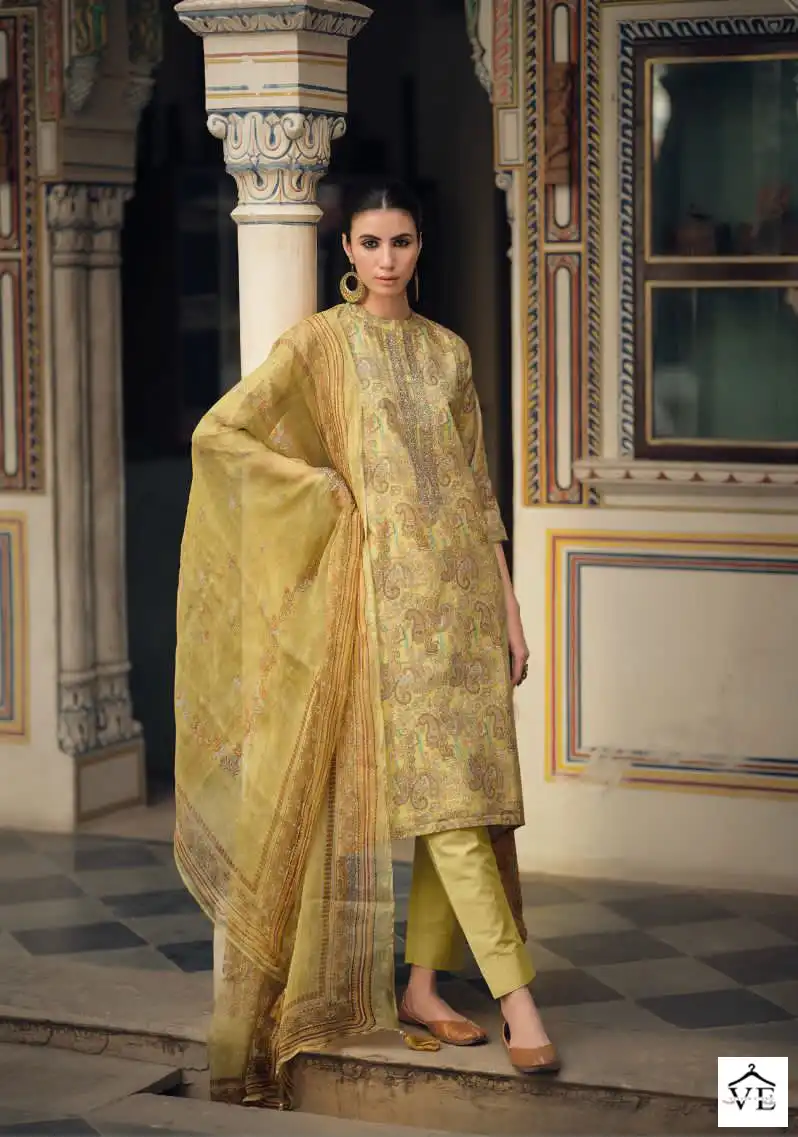 Kilory Tesoro Pure Lawn Cotton Wholesale Salwar Suit Catalog — Wholesale Salwar Suits, MPA wholesale from Surat — view 6