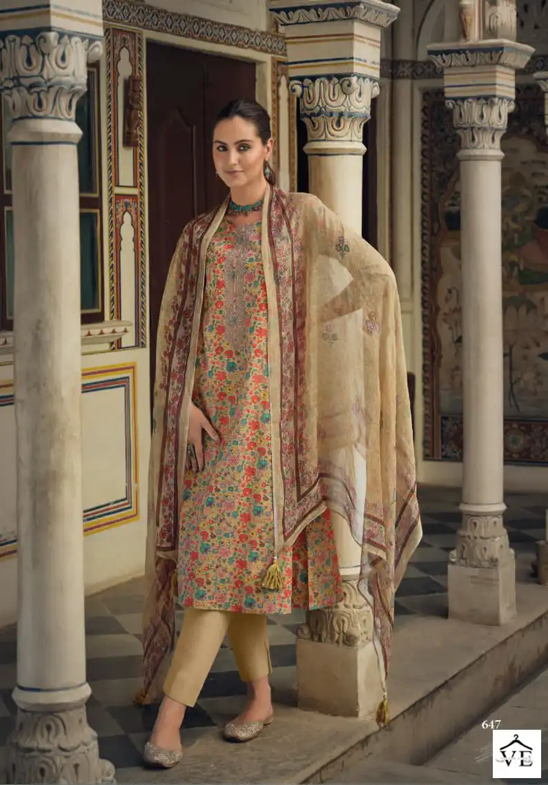 Kilory Tesoro Pure Lawn Cotton Wholesale Salwar Suit Catalog — Wholesale Salwar Suits, MPA wholesale from Surat — view 7