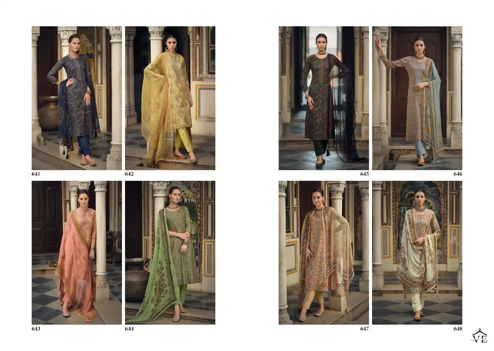 Kilory Tesoro Pure Lawn Cotton Wholesale Salwar Suit Catalog — Wholesale Salwar Suits, MPA wholesale from Surat — view 9