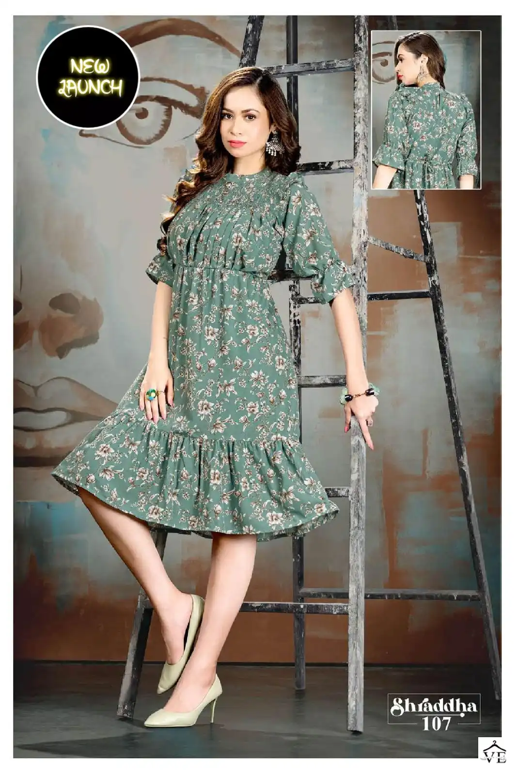 Vardan Ethnic Trendy Shraddha Heavy Fancy Wholesale Kurtis Catalog — Wholesale Kurtis, MPA wholesale from Surat - Gallery Image 4