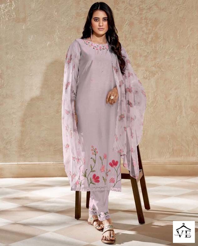 Vink Trinity Viscose Wholesale Readymade Salwar Suit Catalog — Wholesale Salwar Suits, MPA wholesale from Surat — view 1