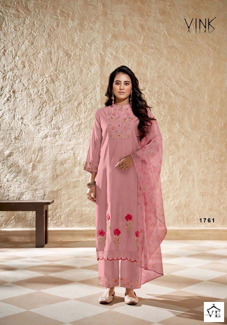 Vink Trinity Viscose Wholesale Readymade Salwar Suit Catalog — Wholesale Salwar Suits, MPA wholesale from Surat - Gallery Image 3