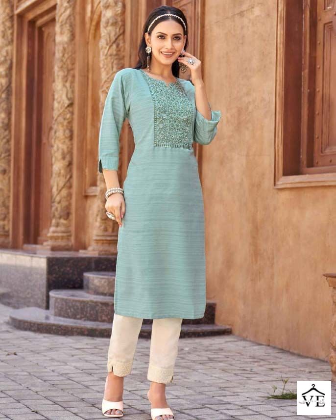 Kalaroop Kajree Fashion Vanessa Fancy Wholesale Kurti With Pant Catalog — Wholesale Kurtis, MPA wholesale from Surat — view 1