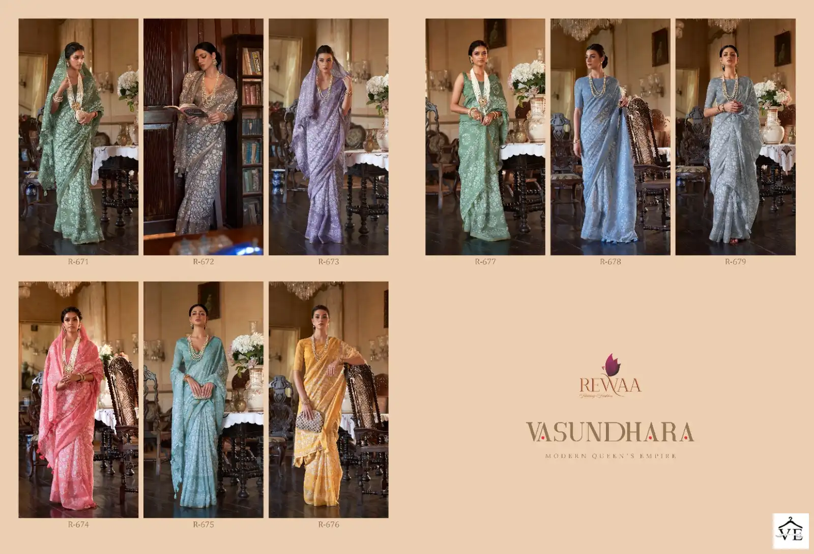 Rewaa Vasudhara Cotton Wholesale Saree Catalog — Wholesale Sarees, MPA wholesale from Surat — view 10