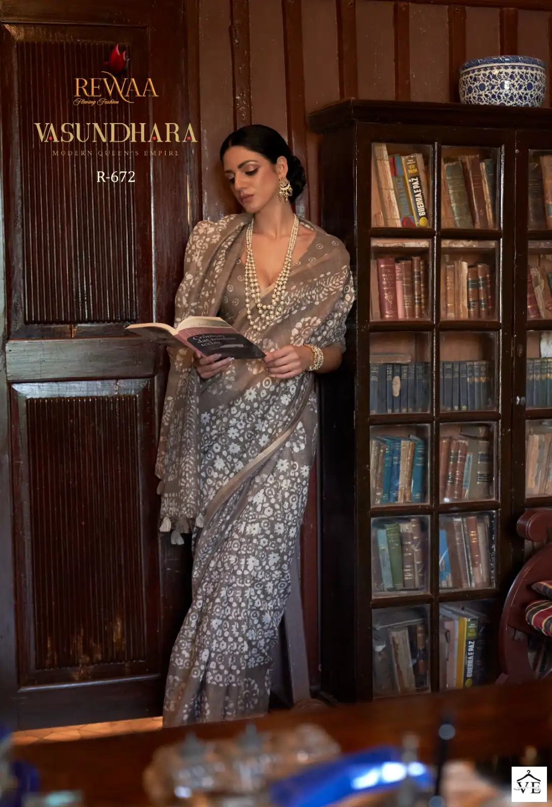 Rewaa Vasudhara Cotton Wholesale Saree Catalog — Wholesale Sarees, MPA wholesale from Surat — view 4