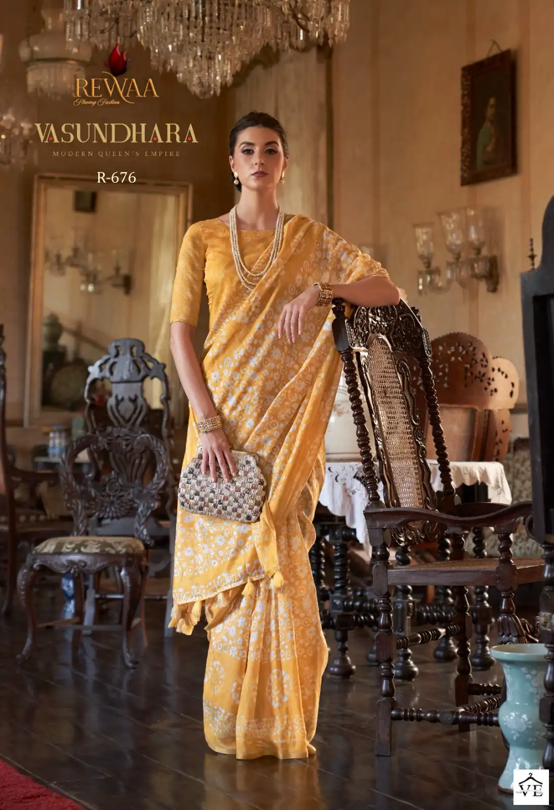 Rewaa Vasudhara Cotton Wholesale Saree Catalog — Wholesale Sarees, MPA wholesale from Surat — view 6