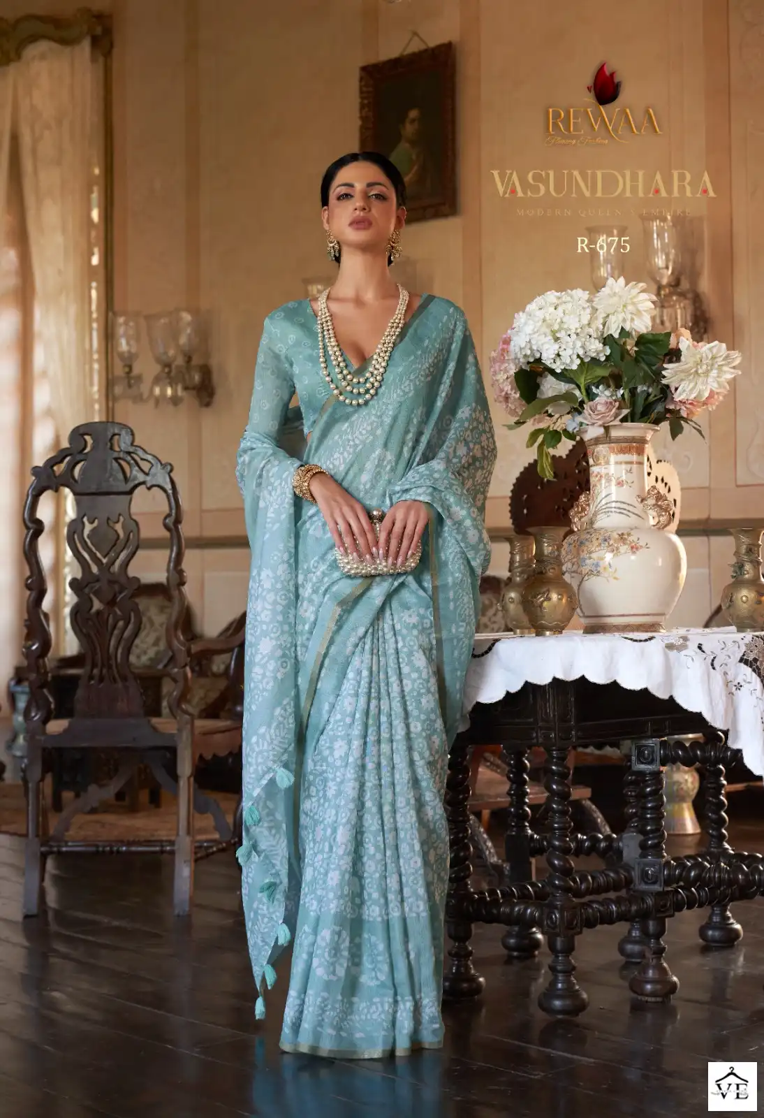 Rewaa Vasudhara Cotton Wholesale Saree Catalog — Wholesale Sarees, MPA wholesale from Surat — view 7