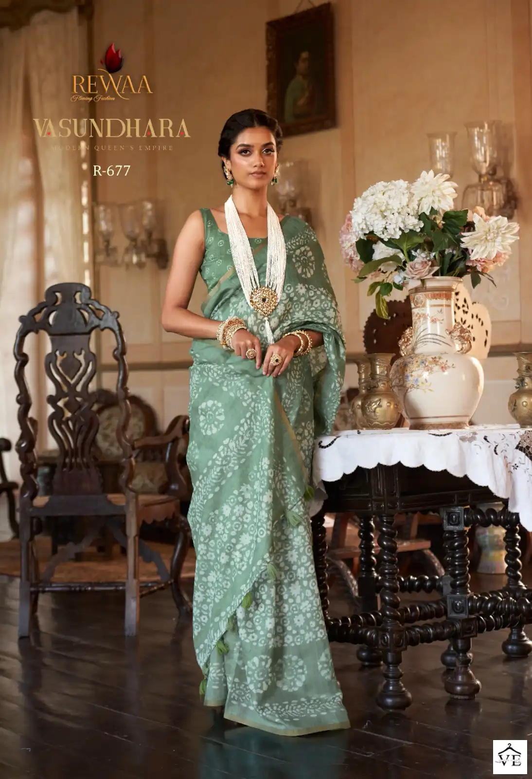 Rewaa Vasudhara Cotton Wholesale Saree Catalog — Wholesale Sarees, MPA wholesale from Surat — view 8