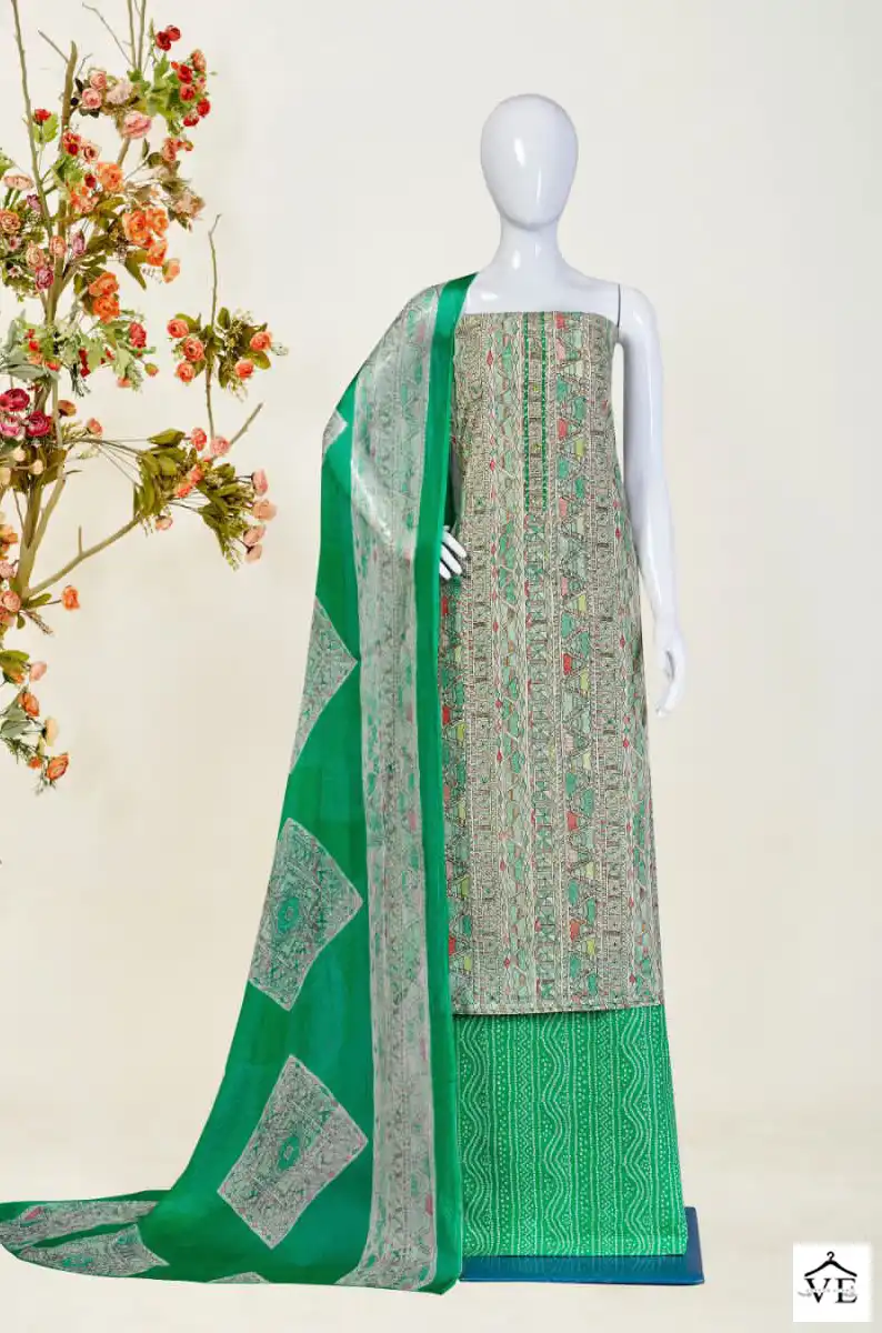 Bipson Verli-2098 Pure Cotton Wholesale Salwar Suit Catalog — Wholesale Salwar Suits, MPA wholesale from Surat - Gallery Image 2