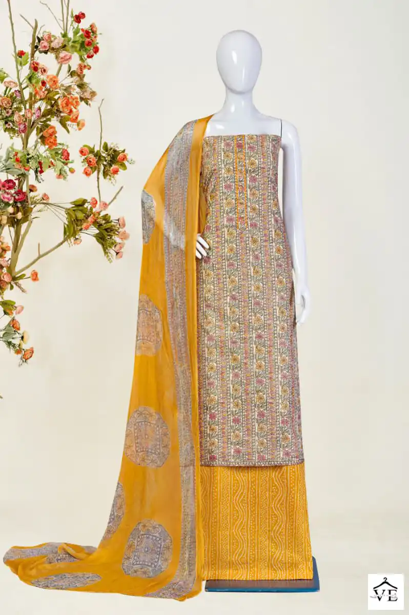 Bipson Verli-2099 Pure Cotton Wholesale Salwar Suit Catalog (Copy) — Wholesale Salwar Suits, MPA wholesale from Surat - Gallery Image 3