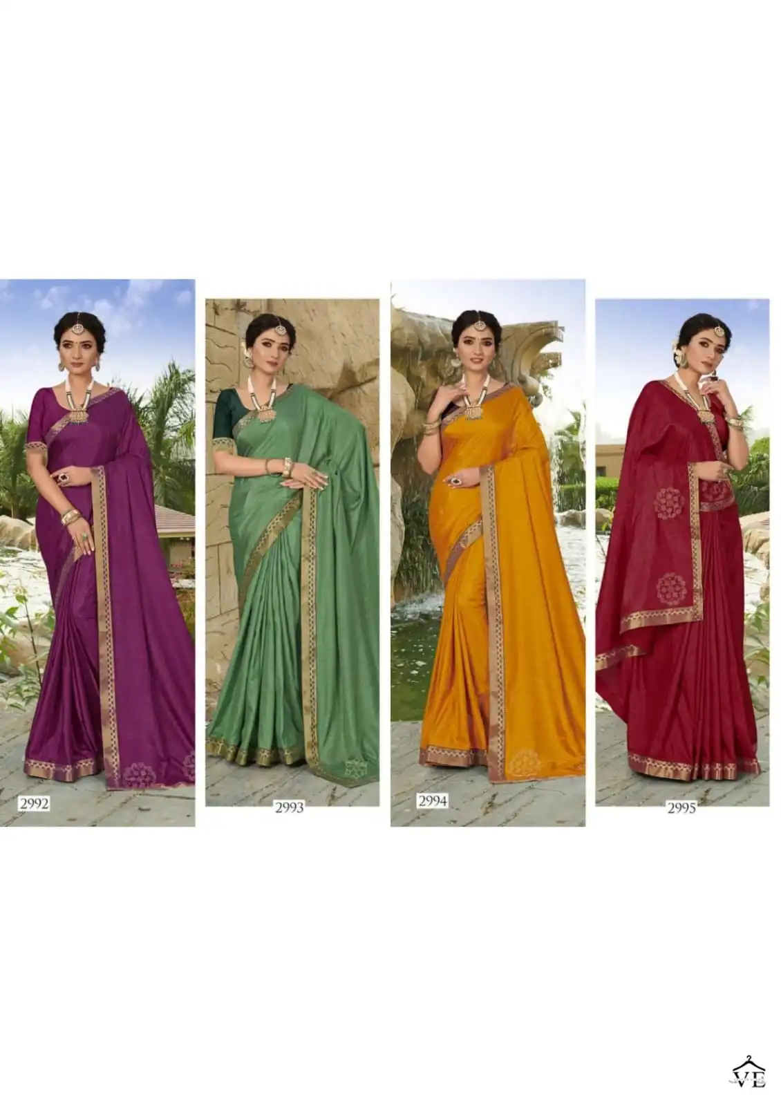 Madhupriya Vimali P-P Vichitra Dyed Wholesale Saree Catalog — Wholesale Sarees, MPA wholesale from Surat — view 10