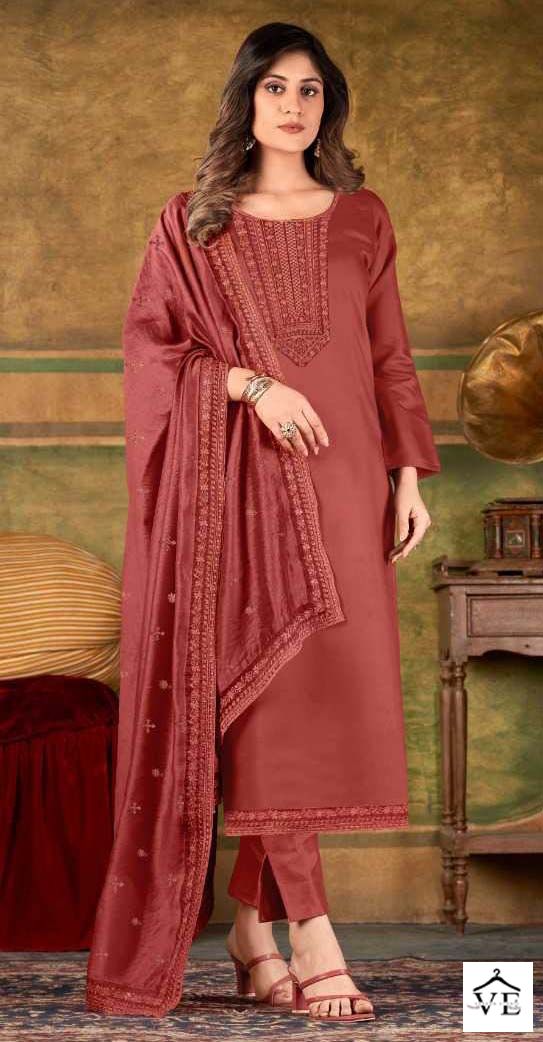 Brij Valusha Silk Wholesale Salwar Suit Catalog — Wholesale Salwar Suits, MPA wholesale from Surat - Gallery Image 4
