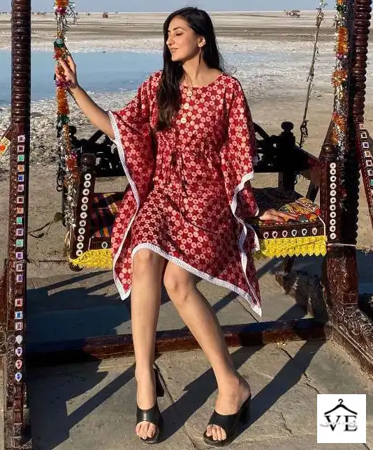 Vassu Summer Heavy Muslin Wholesale Kaftan Catalog — Wholesale Kurtis, MPA wholesale from Surat — view 1