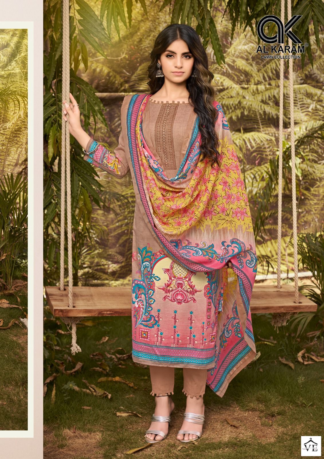 Al Karam Jasmine Vol 2 Pure Soft Cotton Wholesale Pakistani Salwar Suit Catalog — Wholesale Salwar Suits, Alkaram wholesale from Surat - Gallery Image 6