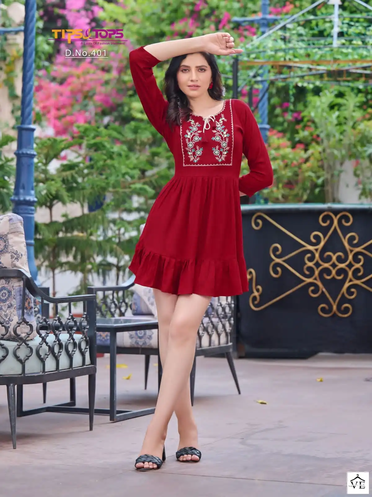 Tips & Tops Yami Vol 4 Rayon Wholesale Fancy Shorties Catalog — Wholesale Kurtis, MPA wholesale from Surat - Gallery Image 2