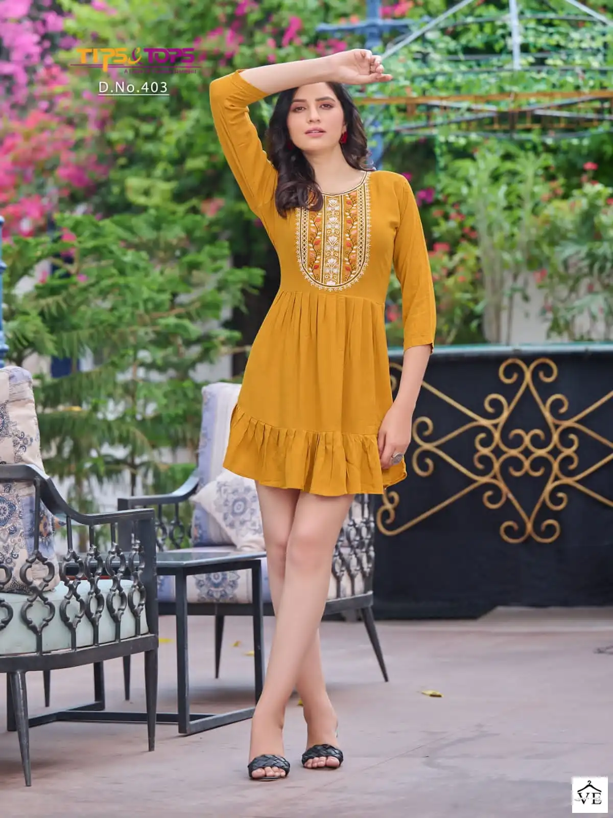 Tips & Tops Yami Vol 4 Rayon Wholesale Fancy Shorties Catalog — Wholesale Kurtis, MPA wholesale from Surat - Gallery Image 3