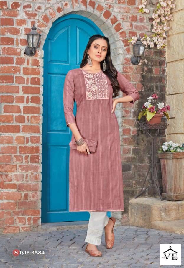 Rangoon Zaara Cotton Wholesale Kurtis Catalog — Wholesale Kurtis, MPA wholesale from Surat - Gallery Image 4