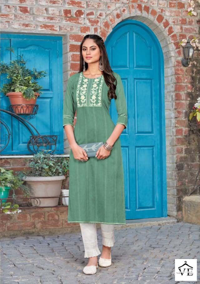 Rangoon Zaara Cotton Wholesale Kurtis Catalog — Wholesale Kurtis, MPA wholesale from Surat - Gallery Image 5