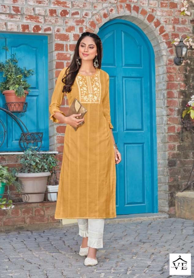 Rangoon Zaara Cotton Wholesale Kurtis Catalog — Wholesale Kurtis, MPA wholesale from Surat - Gallery Image 6