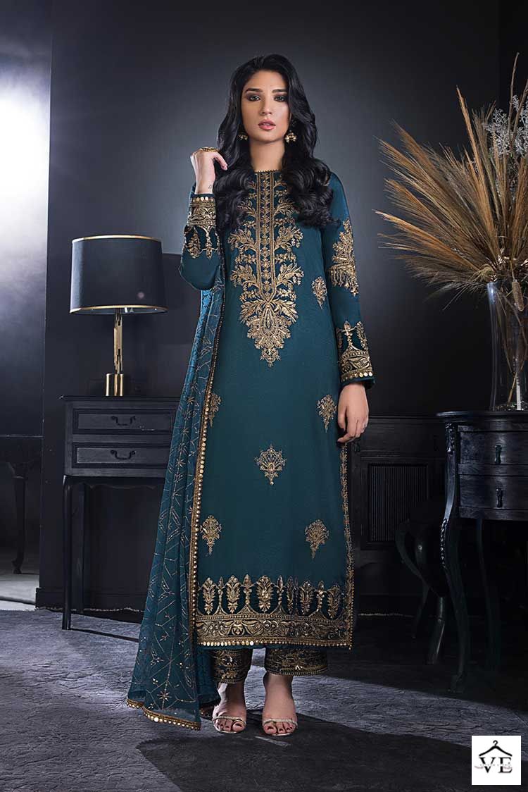 Zaha Khushbu Vol 3 Georgette Wholesale Pakistani Salwar Suit Catalog — Wholesale Salwar Suits, MPA wholesale from Surat — view 1
