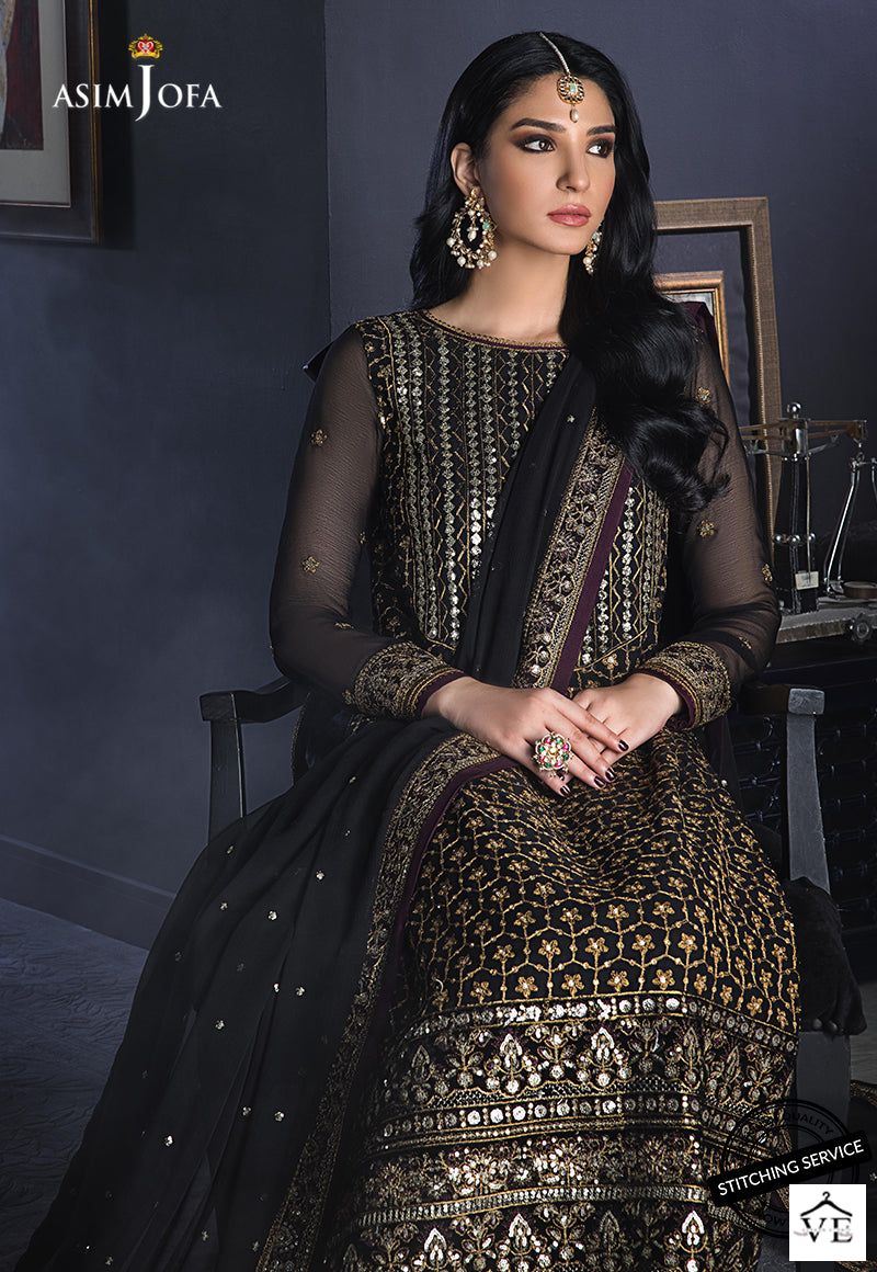 Zaha Dno 10102 Georgette Wholesale Pakistani Salwar Suit Catalog — Wholesale Salwar Suits, MPA wholesale from Surat - Gallery Image 3