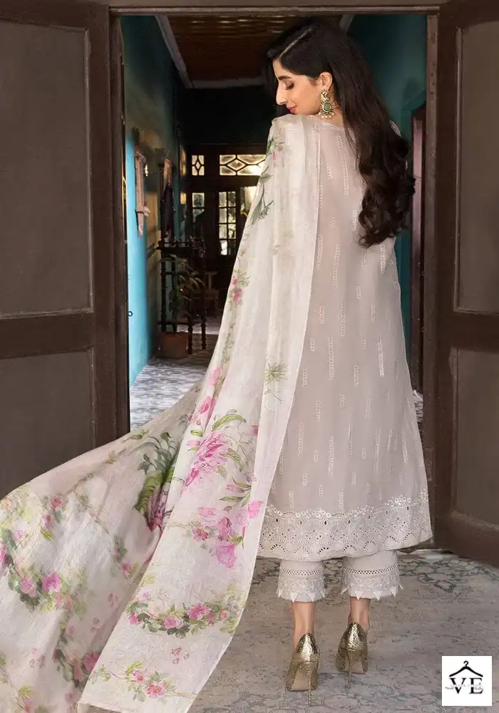 Al Amra ZF Anaya Lawn 47 Cambric Cotton Wholesale Pakistani Salwar Suit Catalog — Wholesale Salwar Suits, MPA wholesale from Surat - Gallery Image 2