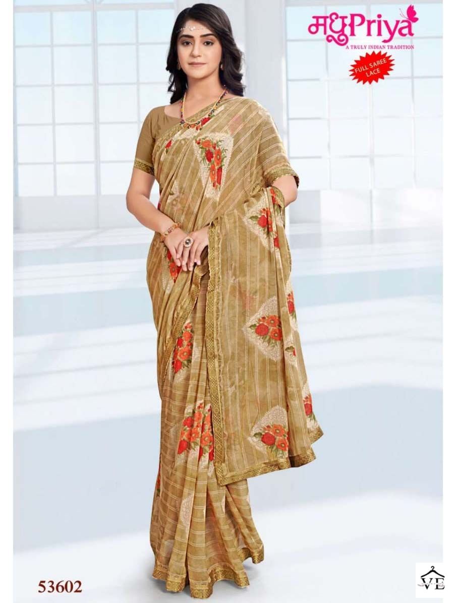 Madhupriya Zuri Zometto Wholesale Saree Catalog — Wholesale Sarees, MPA wholesale from Surat - Gallery Image 3