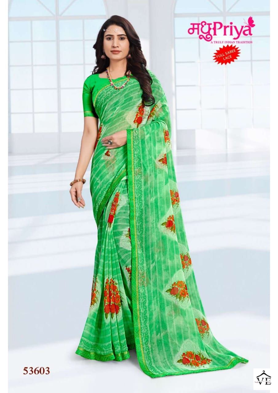 Madhupriya Zuri Zometto Wholesale Saree Catalog — Wholesale Sarees, MPA wholesale from Surat - Gallery Image 4