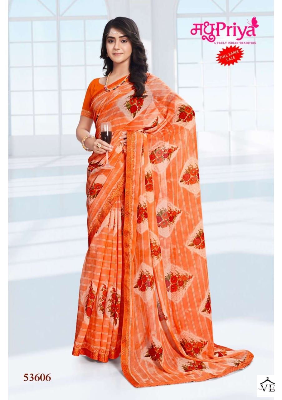 Madhupriya Zuri Zometto Wholesale Saree Catalog — Wholesale Sarees, MPA wholesale from Surat - Gallery Image 6