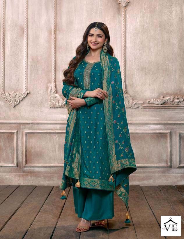 Vinay Fashion Zardosi Vol 6 Dola Jacquard Wholesale Designer Salwar Suit Catalog — Wholesale Salwar Suits, MPA wholesale from Surat - Gallery Image 3