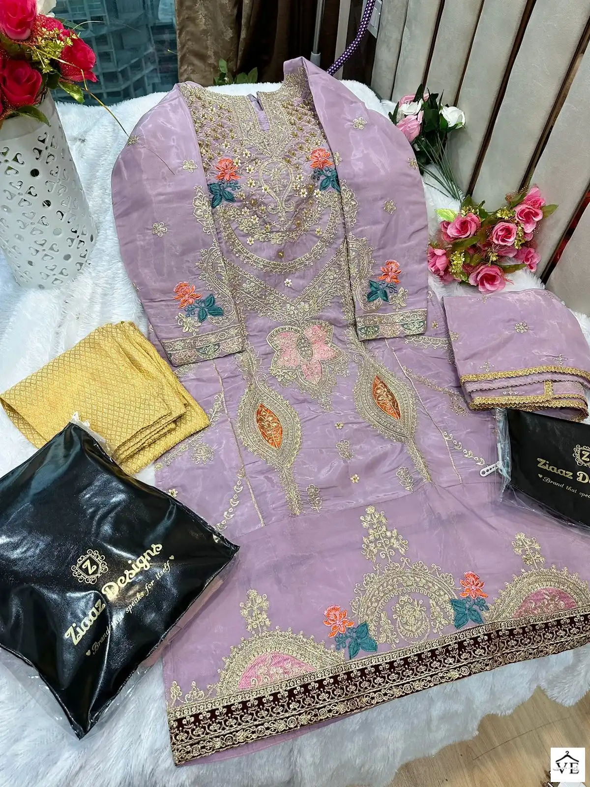 Ziaaz Z Series Vol 5 Organza Wholesale Pakistani Suit Catalog — Wholesale Salwar Suits, MPA wholesale from Surat - Gallery Image 18